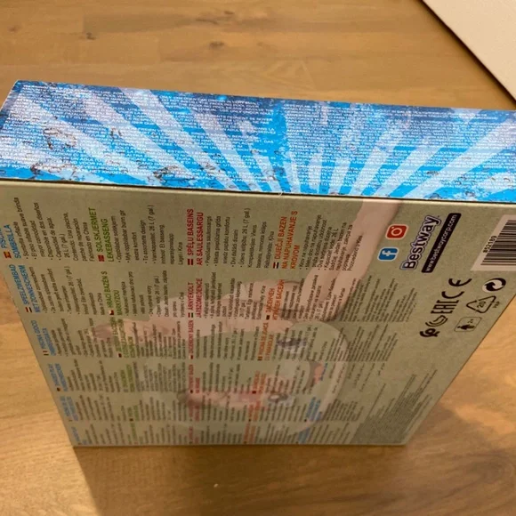 Bestway Inflatable Green Pool with Shade - Picture 4 of 6